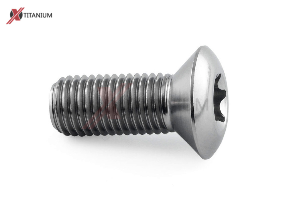Titanium Torx Raised Countersunk Head screws